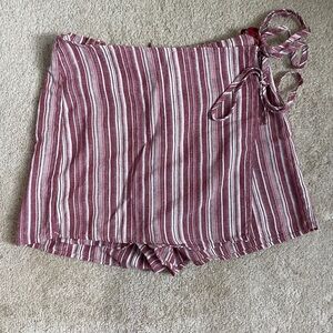 american threads stripped skort